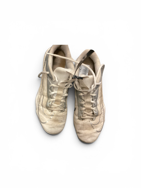 Vist Large View of Product Image Which is Used Nike VAPOR BASEBALL CLEAT BB/SB Cleats White Youth 06.0
