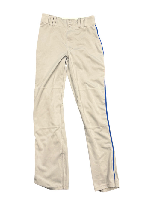Vist Large View of Product Image Which is Used Champro ADULT S GREY BLUE PIPE BB/SB Pant Mens Grey SM