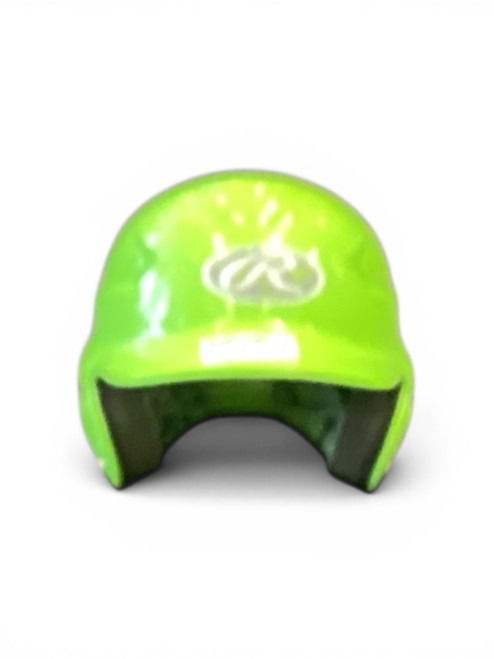 Vist Large View of Product Image Which is Used Rawlings BATTING HELMET Batting Helmet No Mask Green One Size
