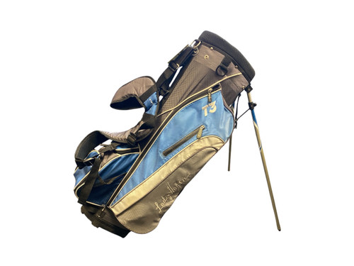 Vist Large View of Product Image Which is Used Lady Hogan T3 Womens Stand Bag Royal Blue