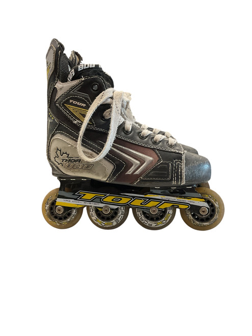 Vist Large View of Product Image Which is Used TOUR THOR 808 SZ 6.5 Junior Rec Fitness Skates Black Junior 06.5