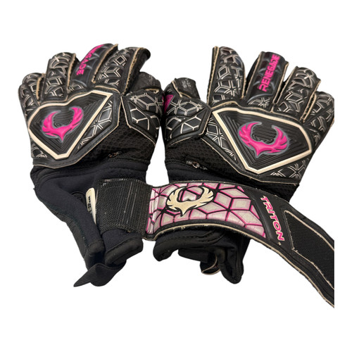 Vist Large View of Product Image Which is Used RENEGADE GK VORTEX STORE Soccer Goalie Gloves Black 7