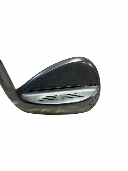 Vist Large View of Product Image Which is Used Titleist VOKEY SM9 Golf Wedge 04L Mens RH 60 Degree 35.25"