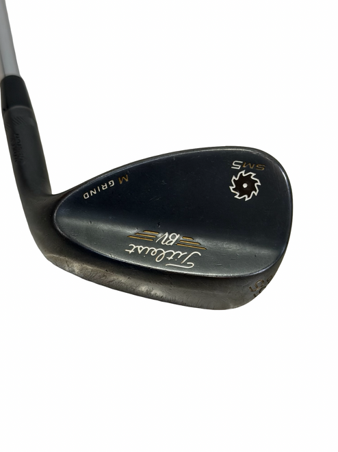 Vist Large View of Product Image Which is Used Titleist SM5 M GRIND 10deg bounce Golf Wedge Mens RH 56 Degree 35.5"