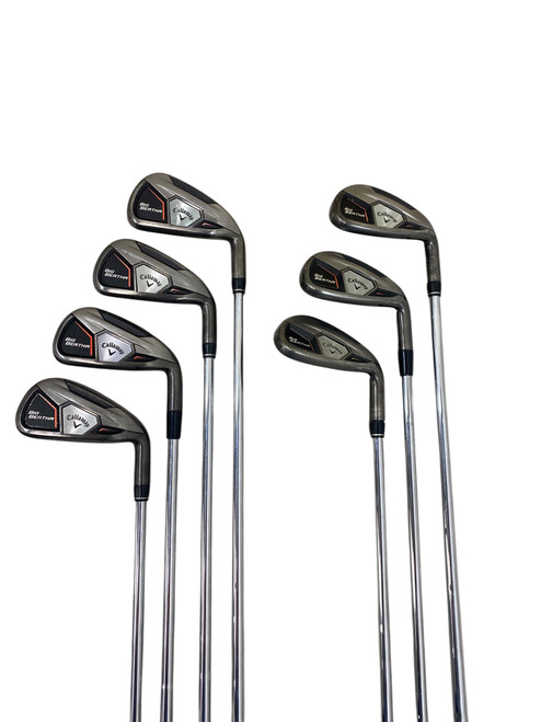Vist Large View of Product Image Which is Used Callaway BIG BERTHA 2015 WITH APROACH WEDGE Mens Iron Set RH 4I-9I