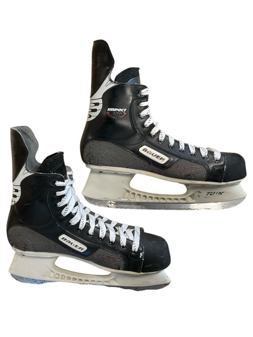 Vist Large View of Product Image Which is Used Bauer IMPACT 300 Senior Hockey Skate Senior 11