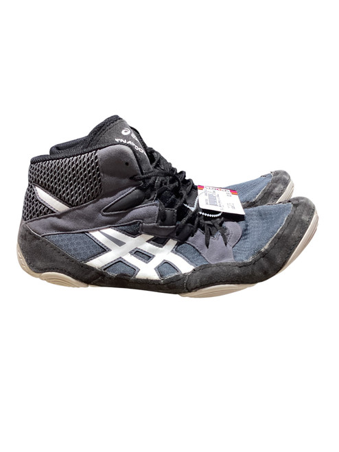 Vist Large View of Product Image Which is Used Asics Wrestling Shoes Black Senior 11