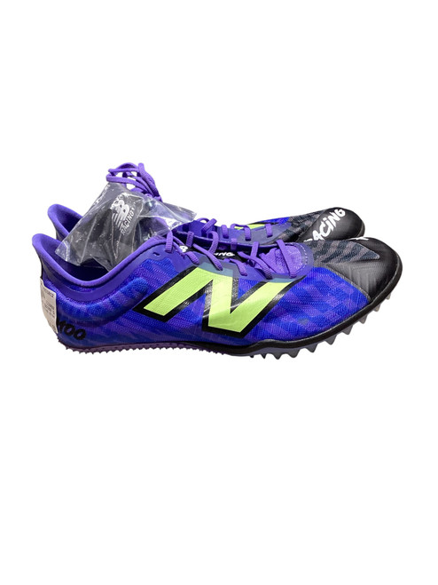 Vist Large View of Product Image Which is Used New Balance RACING SD100 Track & Field Cleats Adult Navy Blue Senior 8
