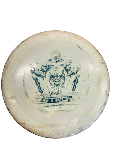 Vist Large View of Product Image Which is Used Innova STAR DESTROYER Disc Golf Driver White