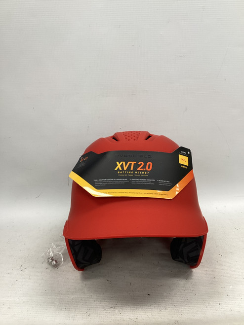 Vist Large View of Product Image Which is Used Evoshield XVT 2.0 Batting Helmet No Mask Red M/L