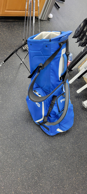 Vist Large View of Product Image Which is Used Ping HOOFER STAND BAG Mens Stand Bag Navy Blue