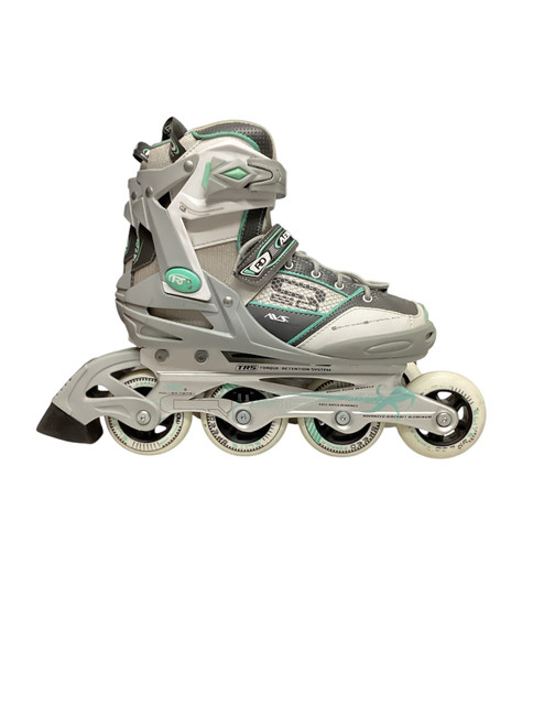 Vist Large View of Product Image Which is Used RollerDerby ELITE SERIES Q50 Senior Rec Fitness Skates Grey Senior 6