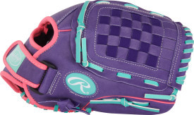 Vist Large View of Product Image Which is New Rawlings SURE CATCH SERIES BB/SB Glove RH Throw None 11 1/2"