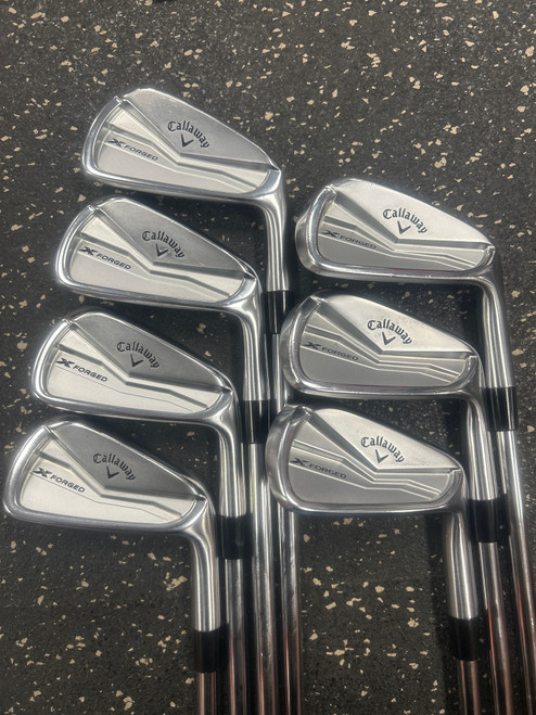 Vist Large View of Product Image Which is Used Callaway 2025 X FORGED Mens Iron Set RH 4I-PW