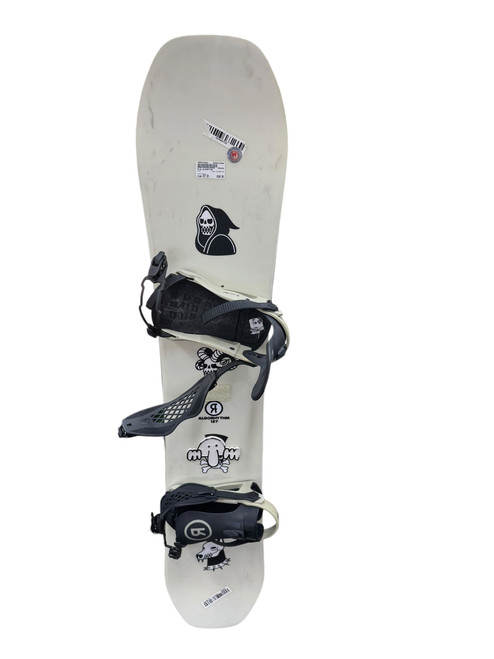 Vist Large View of Product Image Which is Used Ride ALGORHYTHM Mens Board/Bindings Beige 157 cm