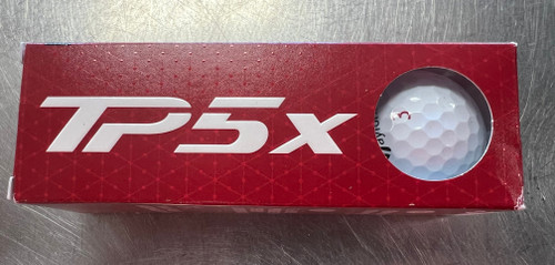 Vist Large View of Product Image Which is Used Taylormade TP5X 3 Ball - Golf Ball Sleeve