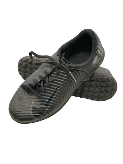 Vist Large View of Product Image Which is Used Nike Soccer Turf Shoes Black Junior 04