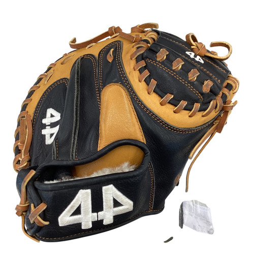 Vist Large View of Product Image Which is Used 44 PRO TRAINER BB/SB Catchers RH Throw Black 28 1/2"