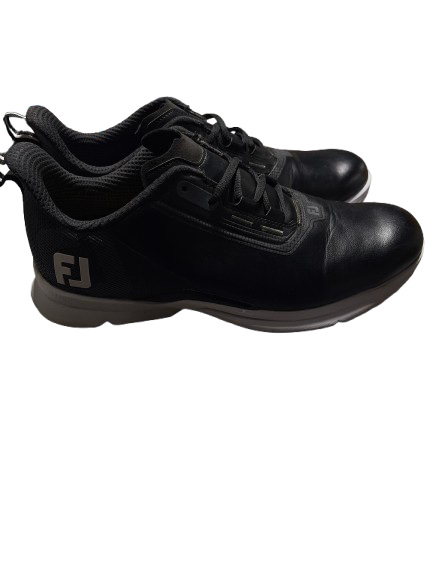 Vist Large View of Product Image Which is Used Foot Joy PROLITE GOLF SHOES MNS 10.5 Mens Golf Shoes Black Senior 10.5