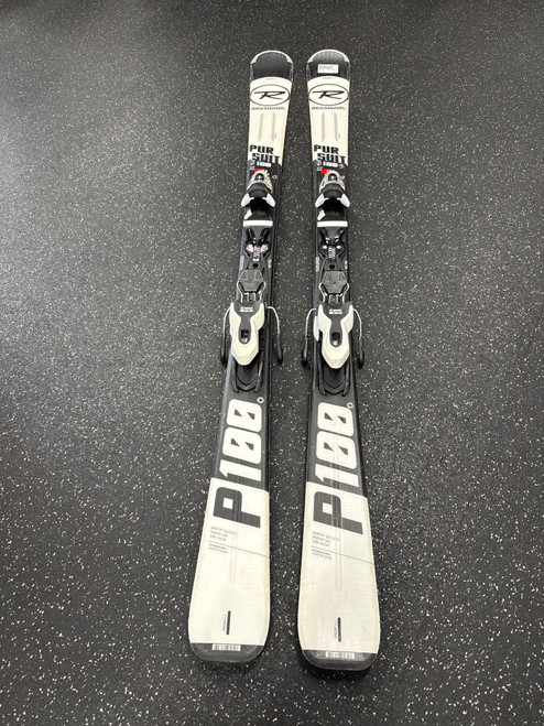Vist Large View of Product Image Which is Used Rossignol PURSUIT 100 Mens DH Ski/Binding White 156 cm