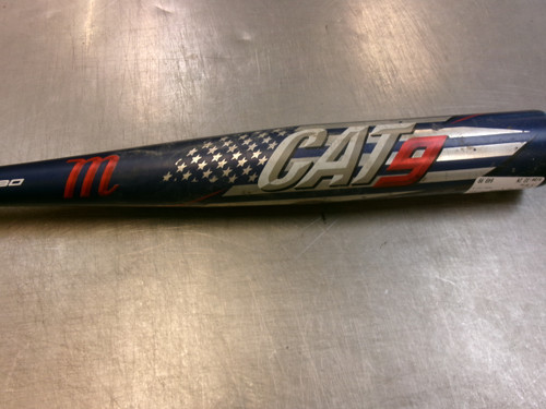 Vist Large View of Product Image Which is Used Marucci CAT 9 BB/SB High School -3 Bat 33"