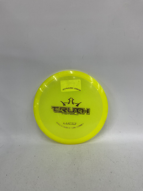 Vist Large View of Product Image Which is Used Dynamic Discs TRUTH Disc Golf Mid Range Green