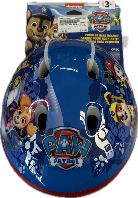 Vist Large View of Product Image Which is Used PAW PATROL Bike Helmet Navy Blue One Size