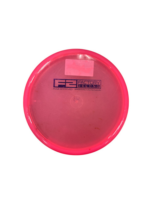 Vist Large View of Product Image Which is Used Innova F2 FACTORY Disc Golf Putter Pink