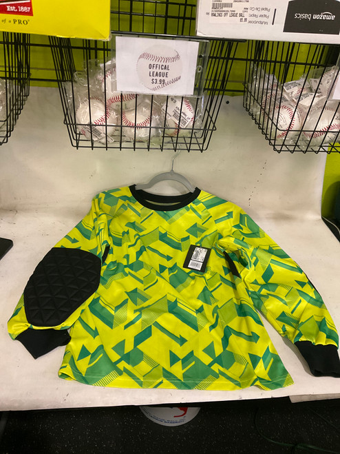 Vist Large View of Product Image Which is Used Brava YTH LARGE Soccer Top Yth Yellow LG