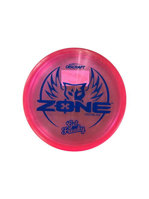 Vist Large View of Product Image Which is Used Discraft ZONE Disc Golf Mid Range Pink