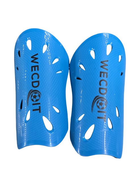 Vist Large View of Product Image Which is Used WECDOIT SOCCER SHIN GUARDS Soccer Shin Guards Adult Royal Blue MD