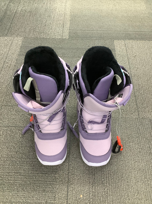 Vist Large View of Product Image Which is Used Burton MINT WOMENS Womens Snowboard Boots Purple Senior 9