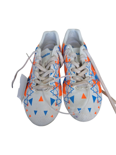 Vist Large View of Product Image Which is Used Franklin SOCCER CLEATS SZ3 Soccer Cleats Orange Junior 03