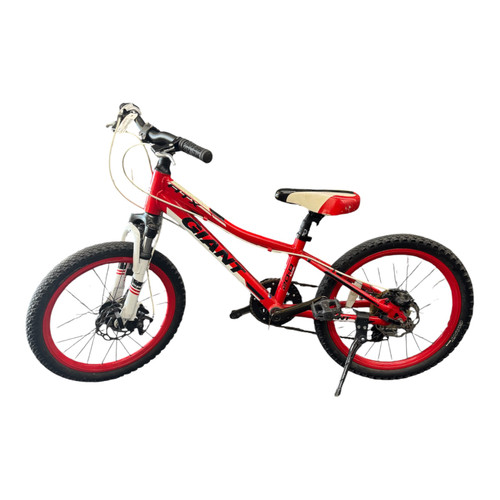 Vist Large View of Product Image Which is Used Giant ATX Mountain Bike Boys Red 20"