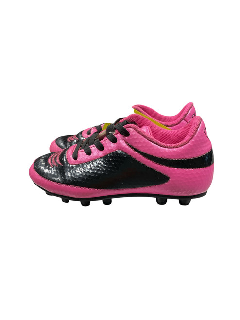 Vist Large View of Product Image Which is Used Vizari Soccer Cleats Pink Youth 09.5