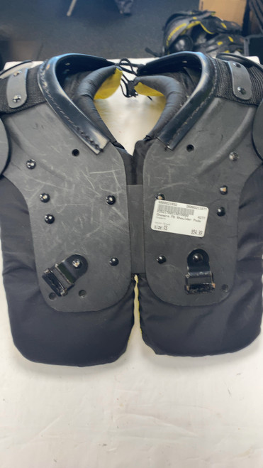 Vist Large View of Product Image Which is Used Champro FB Shoulder Pads Black XS