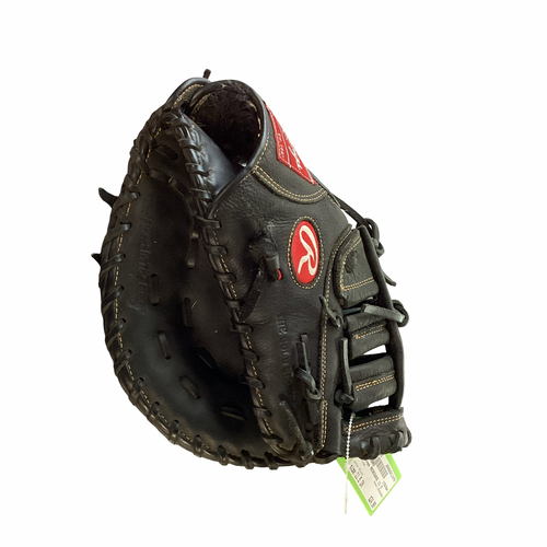 Vist Large View of Product Image Which is Used Rawlings RENEGADE BB/SB First Base RH Throw Black 11 1/2"