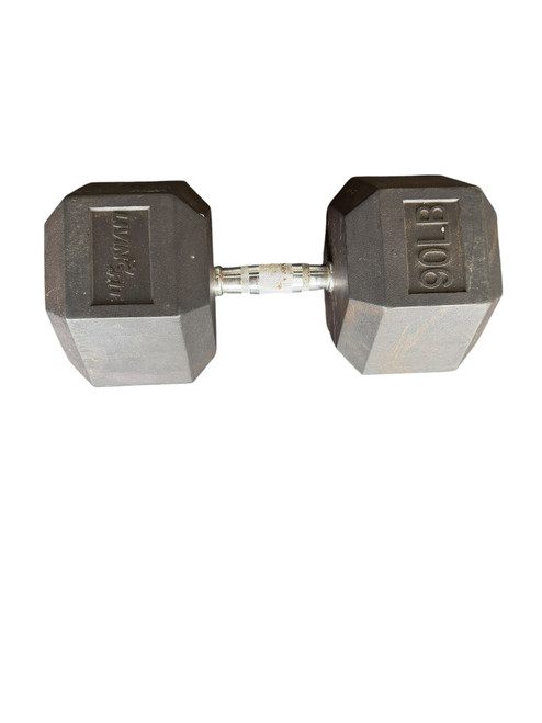 Vist Large View of Product Image Which is Used Hex Dumbbell (Each) 90 lb