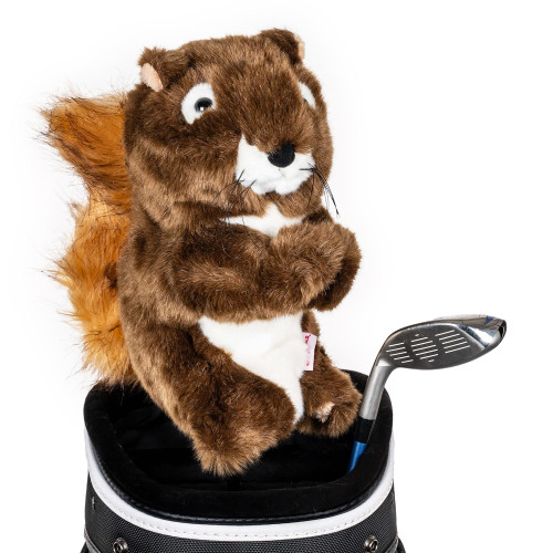 Vist Large View of Product Image Which is New Daphne's Head Covers- Squirrel