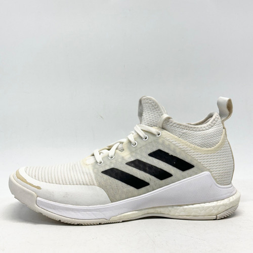 Vist Large View of Product Image Which is Used Adidas CRAZYFLIGHT MID VB Shoes Adult White Senior 7