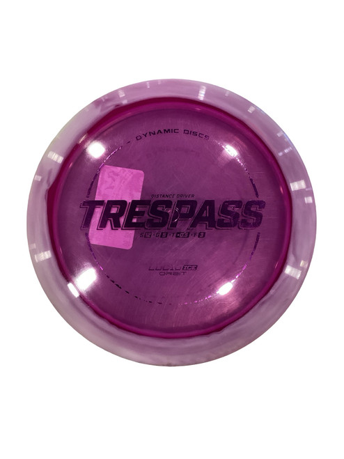 Vist Large View of Product Image Which is Used Dynamic Discs LUCID ORBIT TRESPASS Disc Golf Driver Purple