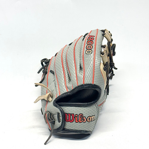 Vist Large View of Product Image Which is Used Wilson A2000 PF88 BB/SB Glove RH Throw Grey 11 1/4"