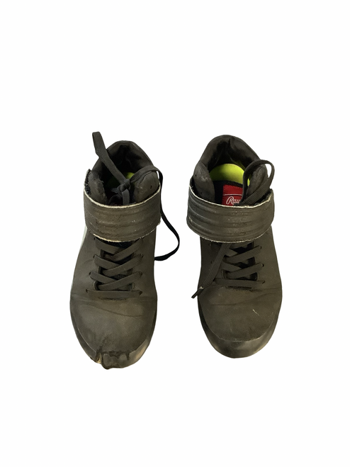 Vist Large View of Product Image Which is Used Rawlings BASEBALL CLEATS YTH BB/SB Cleats Black Youth 10.0