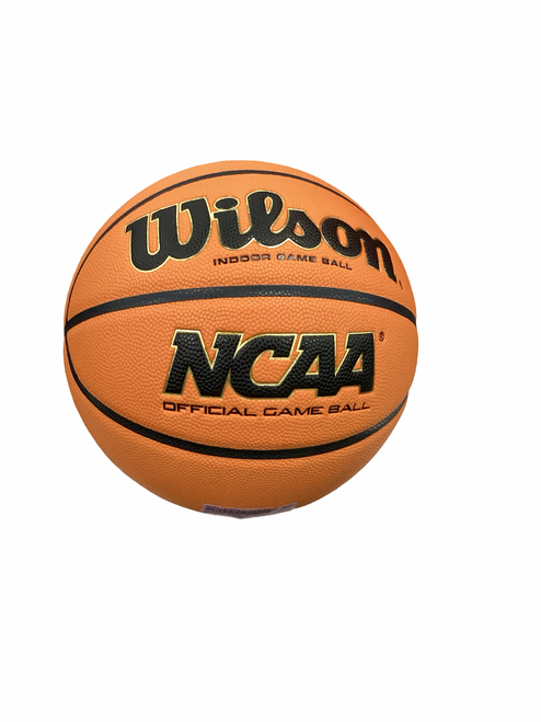 Vist Large View of Product Image Which is Used Wilson NCAA OFFICIAL GAME BALL Basketball Adult Indoor