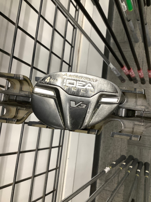 Vist Large View of Product Image Which is Used Adams Golf IDEA TECH V3 Mens Hybrid Club RH 4 Hybrid