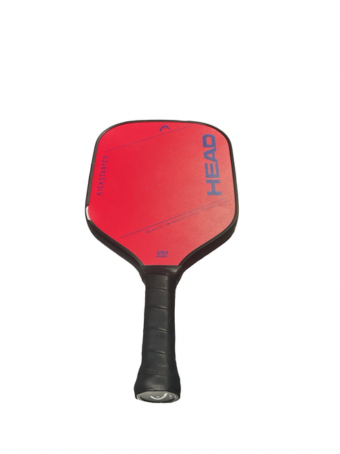 Vist Large View of Product Image Which is Used Head Racquet KICKSTARTER Pickleball Racquet Red