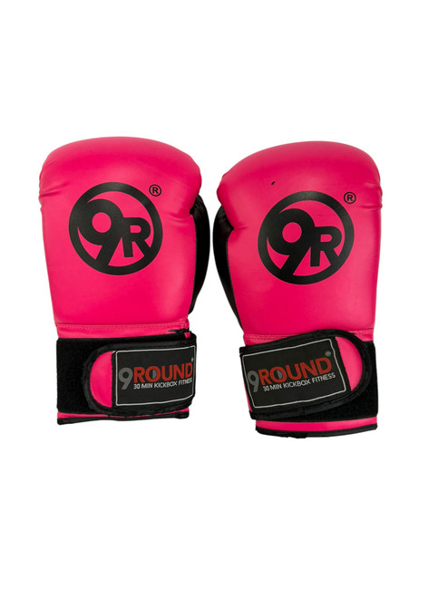Vist Large View of Product Image Which is Used 9ROUND Boxing Gloves Pink Senior