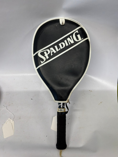Vist Large View of Product Image Which is Used Spalding SPALDING Adult Racquetball Racquet Black Unknown