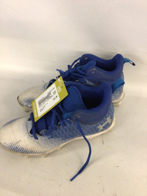 Vist Large View of Product Image Which is Used Under Armour BASEBALL CLEAT BB/SB Cleats Royal Blue Senior 7