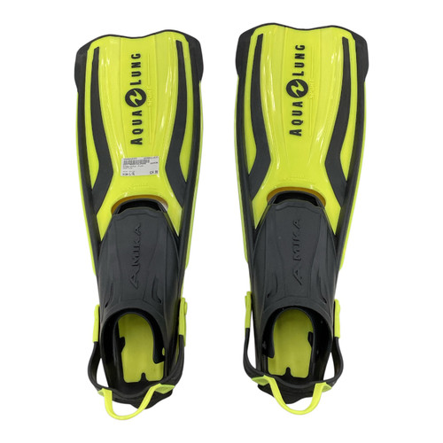 Vist Large View of Product Image Which is Used Aqua Lung Underwater Fins Yellow L/XL
